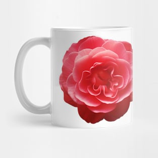 Red Camellia Flower Art Print Mug